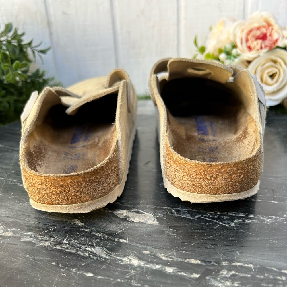 BIRKENSTOCK Boston Suede Leather 
Color: Oyster size UK 37 US 6-6.5 - Picture 14 of 16